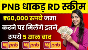 PNB RD Scheme: ₹60,000 रूपये जमा करने पर मिलेंगे इतने रूपये 5 साल बाद